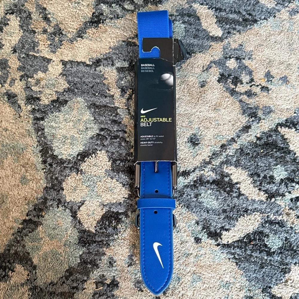 Nike Royal Blue Adjustable Belt